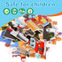 Wooden Puzzles Toys for Kids Ages 3-5 - Set of 4 Packs Dinosaur, Space, Transportation Wood Toddler Puzzles