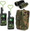 Walkie Talkies for Kids, 2 Way Radio, 22 Channel, 3 Miles Range, Outdoor Adventure Gifts for Ages 5+ (Green)