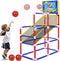 63" Arcade Basketball Game Set with 3 Balls for Kids 3-12 Years Old Indoor Outdoor Backyard Play Carnival Games