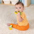 2-Pack Bright Starts Soother Pals Easy-Grasp Teether Toys, Lion and Elephant Characters, BPA Free, Unisex, Ages Newborn