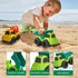 Baimiby 1-3, 2-4, 3 4 Toddler Toy Cars for Toy for Boys Toddlers Toy Trucks Dump Truck,BPA Free Outdoor Car Toys