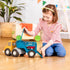 Battat Wonder Wheels Toy Carrier Truck & 2 Toy Cars, Toy Truck Playset for Kids, Recyclable Materials