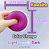 Kawaite (1 Pack) Squishy Dough Ball Fidget Toy Stretchy Stress Balls for Kids and Adults, Cute and Soft Color Changing