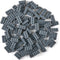 Strictly Briks Classic Brick Starter Kit - 96 Gray 2x4 Stud Pieces - Creative Building Set for Ages 3+
