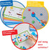 hand2mind Set, Set, Reading Readiness Activity Magnetic Wands and Chip Learn to Spell for Kids, Spelling Toys, CVC