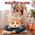 17" Mommy 4 Set, Corgi Plush, Soft Stuffed Animal Dog Pillow Toy, Corgi with Baby Puppy Family Cute Birthday Gift
