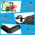 OKKIDY Mini Indoor Basketball Hoop, Light-Up Basketball Hoop with Electronic LED Scoreboard, Small Outdoor Game Toys