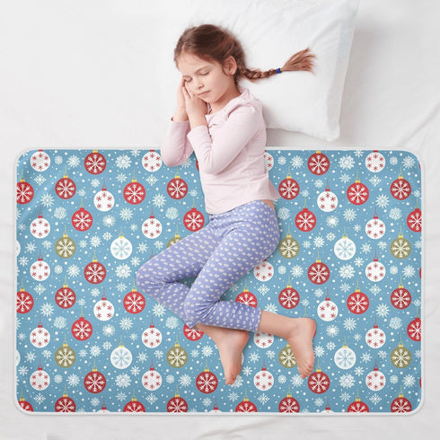 siphylline 52" 34" Christmas Tree Balls Extra Large Resuable Changing Pad Covers Highly Absorbent Pets Potty Training