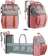 RECALLA Diaper Bag Backpack with Changing Station, Large Diaper Bag, Multifunctional Diaper Bag,