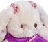 Dilly dudu 2020 Holiday Plush Bunny Rabbit Stuffed Animal, Soft Toys, Cuddly Dolls, 12-Inch (Purple)