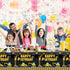 Tatuo Construction Happy Birthday Tablecloth - Dump Truck Plastic Covers for Kid Boy Party (Black)