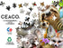 Ceaco 500 Piece Jigsaw Puzzle - Selfies - Panda & Friends