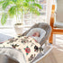 Old School Tattoo Baby Blanket Cozy Cotton Throw Blanket Warm Nursery Receiving Toddler 30" x 40