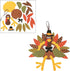 Thanksgiving & Autumn Themed Craft Kits, Peanuts Thanksgiving Picture Frame Magnet, Turkey Making Kit & More