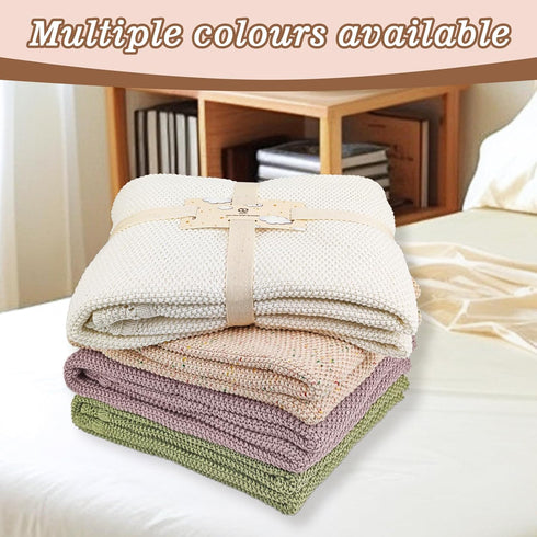 car31x40 inches YOYI YOYI Cotton Baby Blanket Toddler Blankets Soft Warm Breathable Nursery Swaddling Blankets