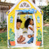 Melissa & Doug Cozy Cottage Fabric Play Tent and Storage Tote - Yellow