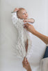 SwaddleDesigns Transitional Swaddle Sack with Arms Up, Half-Length Sleeves & Mitten Cuffs, Small, 0-3 months