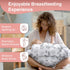 PILLANI Nursing Pillow for Breastfeeding, Breastfeeding Pillows for Mom Support & Baby Comfort, Removable Cotton Cover