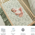 100% Country Brandream Baby Crib Sheets for Girls Boys, Fitted Crib Sheet for Standard Crib and Toddler Mattress, Super