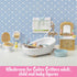 Calico Critters Country Bathroom Set - Dollhouse Furniture and Accessories Set for Ages 3+