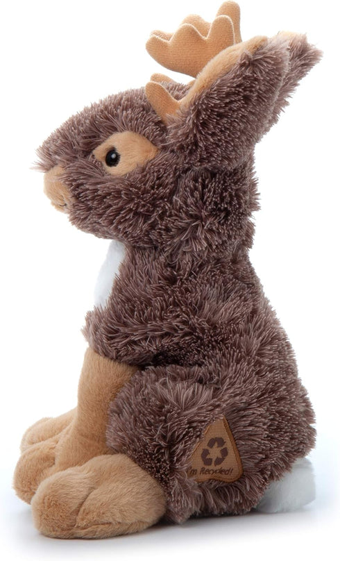 The Petting Zoo Jackalope Stuffed Animal, 12 inches Plush Toy, Gifts for Kids, Wild Onez Zoo Animals