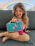Mermaid Pencil Case With Fruit Scented Markers Art Set, Little Mermaid Gifts For Girls Ages 3 4 5 6 7 8 9 10 Years Old, Kids Coloring Set Arts & Crafts Supplies, Birthday Girl Mermaid Toys For Girls by NUMI'SMILE