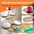 Set, 8 1 18 2 3 4 5 6 iPlay, iLearn Toddler Wooden Drum Kids Musical Instruments Toy, in Percussion Drum Kit
