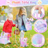 NINAOR Plush Interactive Cat Toys for Kids with Tote Bags, Stuffed Robot Pet Kitten with Leash Walking Meow Pretend