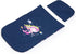 Bayer Design Dolls Pram Cosy - Blue, Pink, Hearts, Includes Blanket & Shoulder Bag, Fits Dolls Up to 18"