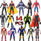 14 pcs Superhero Action Figures Set, 6.5-inch Collectible Models, Exclusive Toys for Kids