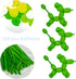 100PCS 260Q Green Magic Long Balloon Decoration for Shopping Mall Activities, Party Decoration, Shiny and Beautiful