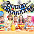 Sumind 32 Pieces Police Party Decorations Set - Police Academy Graduation Party Swirls with 20 Balloons, 2 Banners