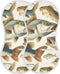 Mazeann Sea Bass Fish Vintage Burp Cloths Baby Boys Girls Absorbent Soft Cotton