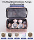 NCVI Breast Pump Storage Bag for Pumps and Extra Parts, Large Capacity Portable Pump Carrying Case with Handle