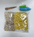 Cardboard Construction Tool Kit, 422 Pieces Educational Toys for At-Home Play and Classroom Learning