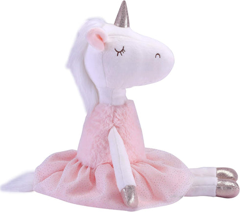 Ballerina Stuffed Unicorn - Unicorn Stuffed Animal, Gifts for Dance Recitals and Ballerinas