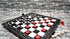 BUYESS 9.8 9.8 inches Set Magnetic Checkers Board Game and Magnetic Checker Pieces, x Mini Portable Travel