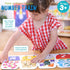 Banana Panda Make-a-Match Number Train Floor Puzzle - Learn Numbers 1-10 with 30 Large Pieces for Ages 3-5
