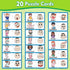 Feelings & Emotions Puzzle Cards, Social Emotional Learning Toys for Kids, Speech Therapy Games, ADHD, Autism Materials