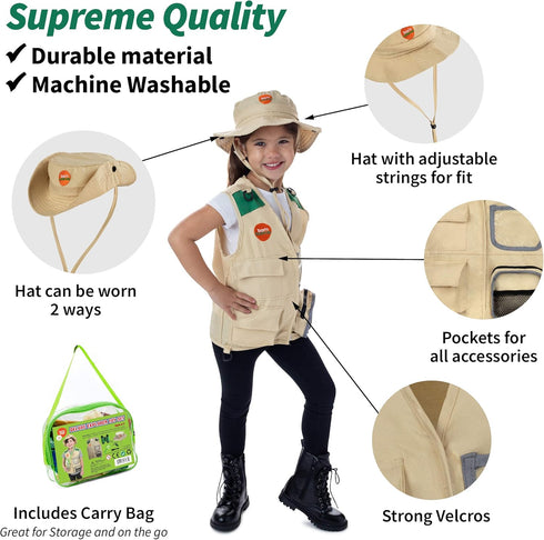 Set, 3-in-1 3-7, Born Toys Kids Costumes Dress Up & Pretend Play, Ages Washable