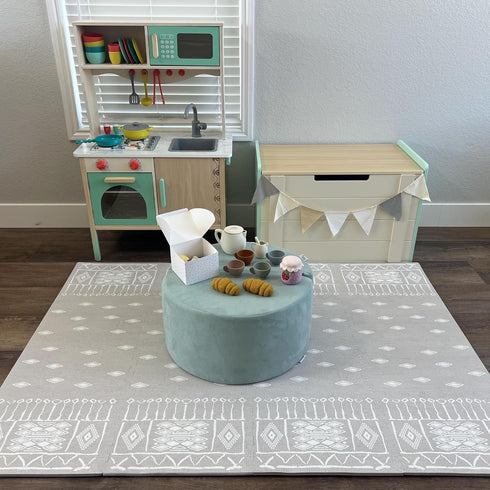 5.6 4 0.5" Premium Soft Foam Play Mat for Baby, x ft, Easy to Clean - The Perfect Modern Foam Playmat Fits Nicely