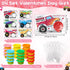 Seenelling 24 Sets Modeling Clay for Kid Mini Modelings Dough Bulk with Cards Goodies Bag Filler Classroom Gift
