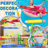 6 4 Pcs Giant Large Inflatable Crayons Hanging Neon Back to School Pencil Crayons Classroom Decoration for Back