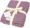 Knit Baby Blanket in Cable Pattern, Organic Cotton Blankets for Crib or
