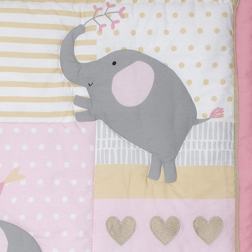 Bedtime Originals 3-Piece Set, (Pack 1) Eloise Crib Bedding Pink