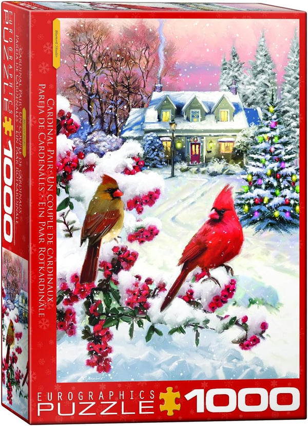 Cardinal Pair 1000pc Puzzle
