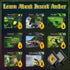 Bigger Amber Dig Kit - 8 Different Artificial Insect Resin, Excavate Unique Insect Specimens for Kids