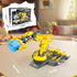 3 1 220 4-Jaw 8-12 9 10 11 SMIESSKIDDO in Hydraulic Robot Arm - Pcs STEM Building Toys with Grab, Suction & Tongs