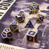 Large Dice Resin Molds DND Silicone Molds - Set of 7 Epoxy Resin Molds for DIY Dice Making in Tabletop Role Playing