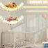 Stuffed Animal Hammock with LED Light, 2 Pack Toy Hammock for Stuffed Animals Storage for Kids, Corner, White
